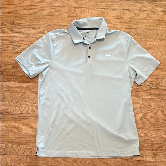 Nike Green Polo Shirt Athletic Performance - Picture 1 of 3